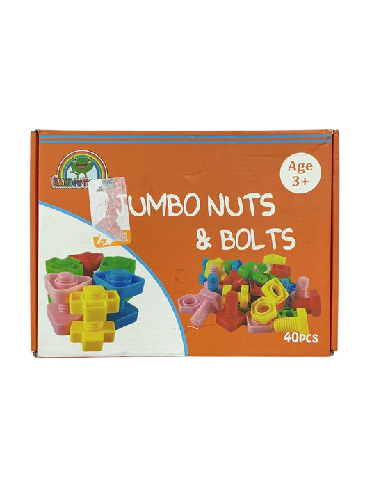 Set Jumbo Nuts & Bolts (RAINBOW TOYS)