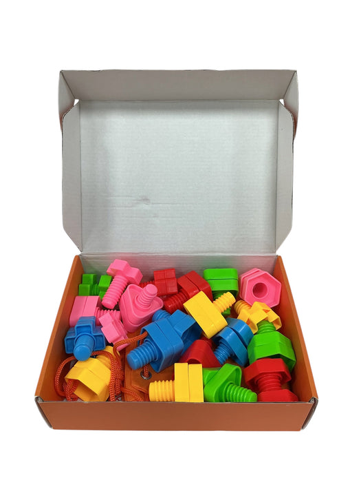 Set Jumbo Nuts & Bolts (RAINBOW TOYS)