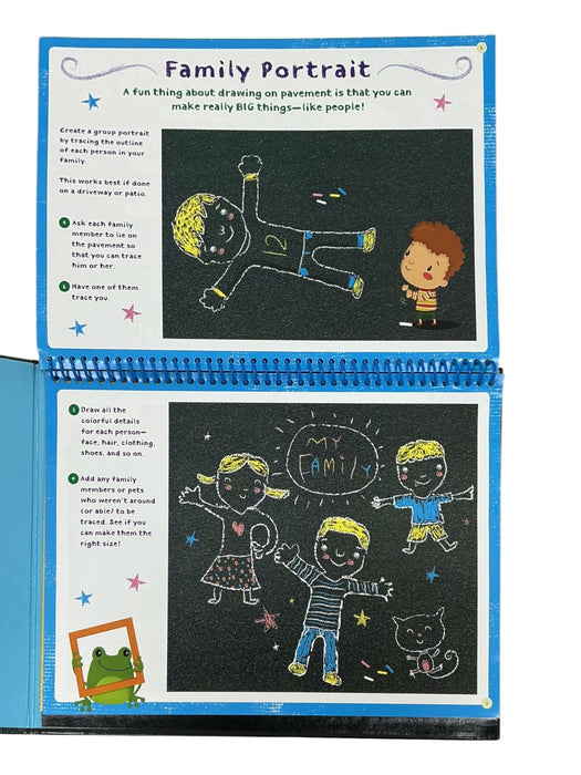 Arte y juegos en la acera (CRAYOLA)
