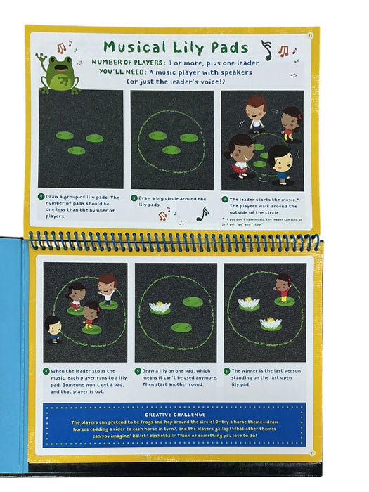 Arte y juegos en la acera (CRAYOLA)