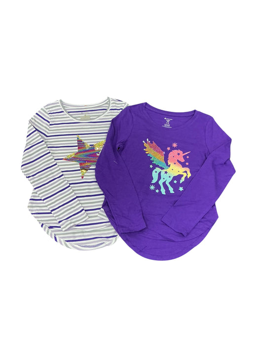 Dúo de blusas para niña 7/8 (WONDER NATION)