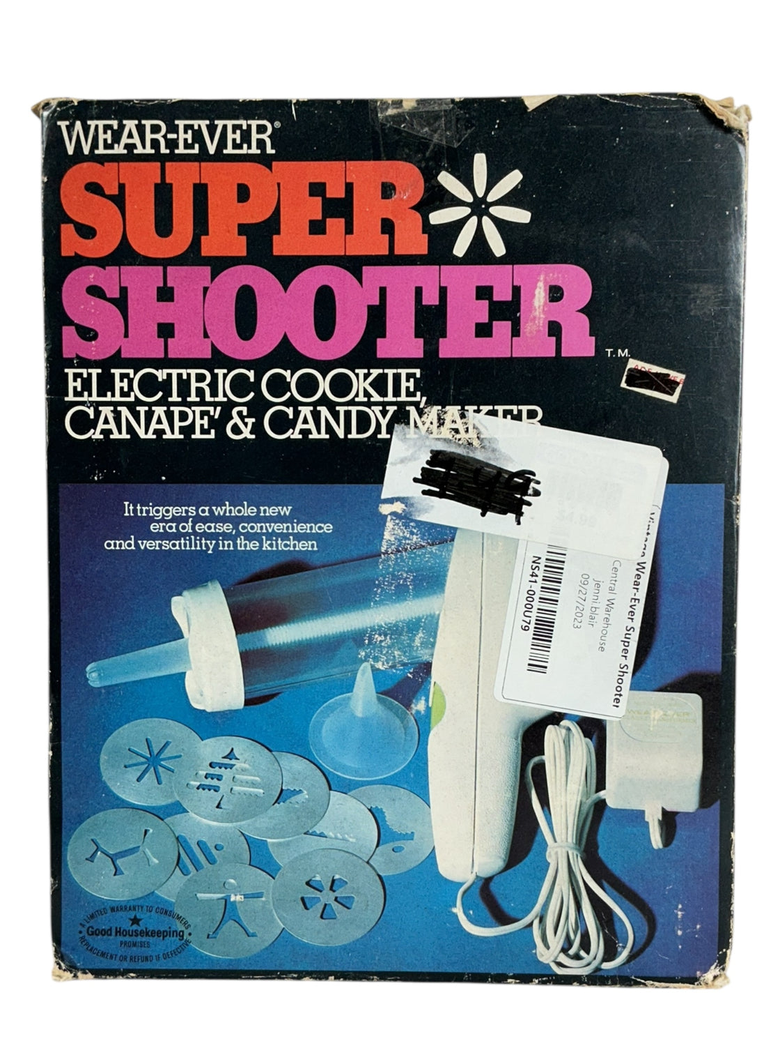 Prensa para galletas, canapes y dulces (WEAR-EVER)