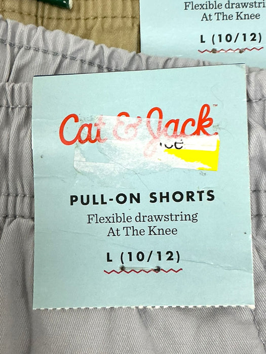 Dúo de Pantalonetas para niño L (10/12) (CAT & JACK)