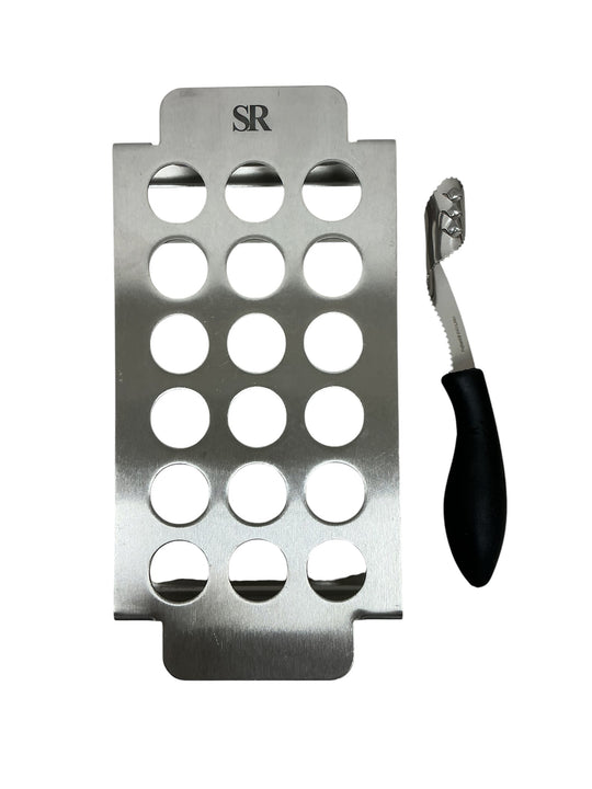 Set para asar chiles (STEVEN RAICHLEN)