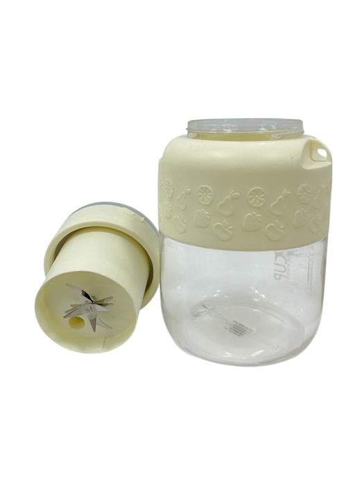 Ton Barrel Juice Cup - base del vaso con cuchillas de acero en estrella y cuerpo transparente