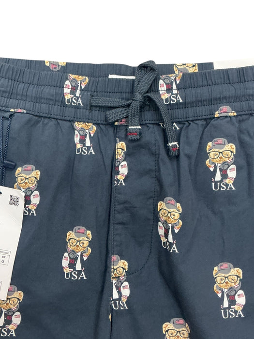 Pantaloneta L (DENIM & FLOWER)