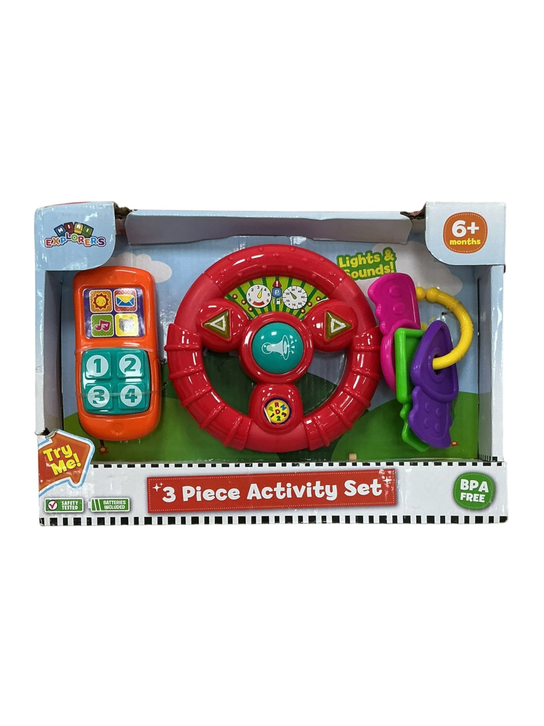 Set de actividades para bebé (MINI EXPLORERS)