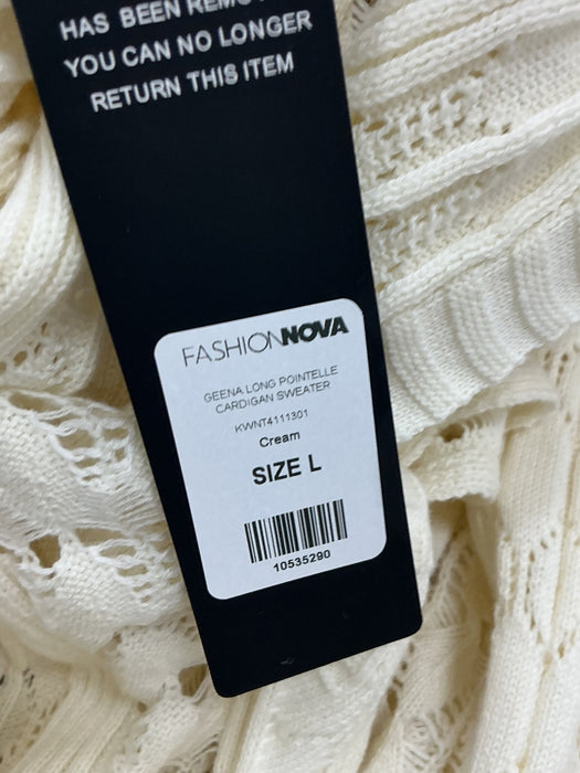 Cárdigan L (FASHION NOVA)