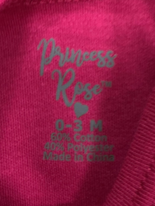 Bodies para niña 0-3 meses (PRINCESS ROSE)