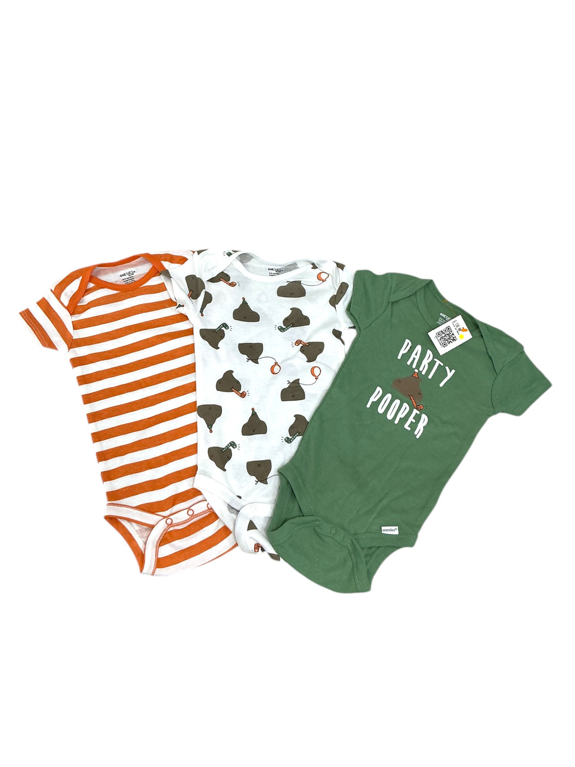 Set de bodys para bebé 6-9M (ONESIES)