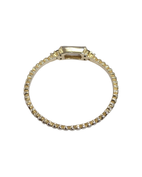 Anillo de plata