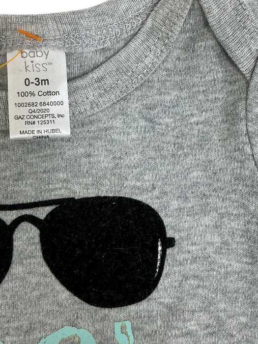 Set de bodys para bebé 0-3M (BABY KISS)