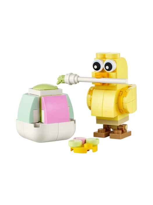 Pollito pintor de huevos de Pascua (LEGO)