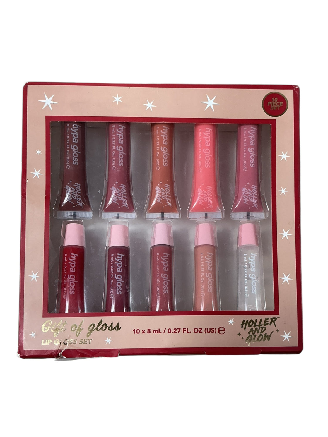 Set brillo para labios (HOLLER AND GLOW)