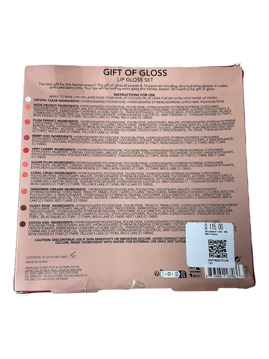 Set brillo para labios (HOLLER AND GLOW)