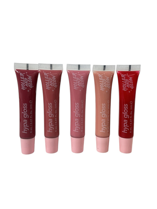 Set brillo para labios (HOLLER AND GLOW)