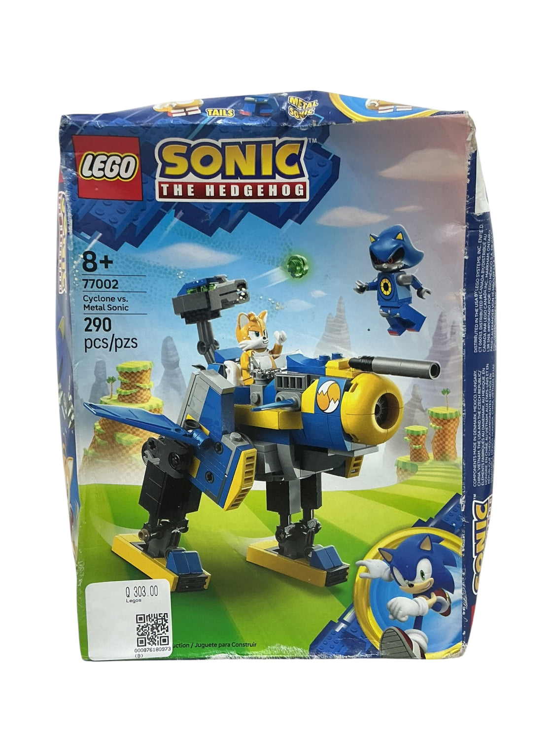 Cyclone vs. Metal Sonic (LEGO)
