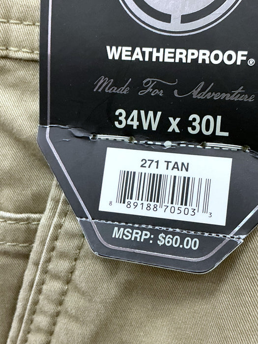 Pantalón 34X30 (WEATHERPROOF)