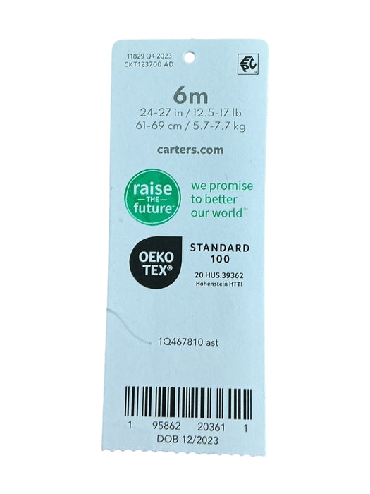 Set de bodys para bebé 6M (CARTER´S)