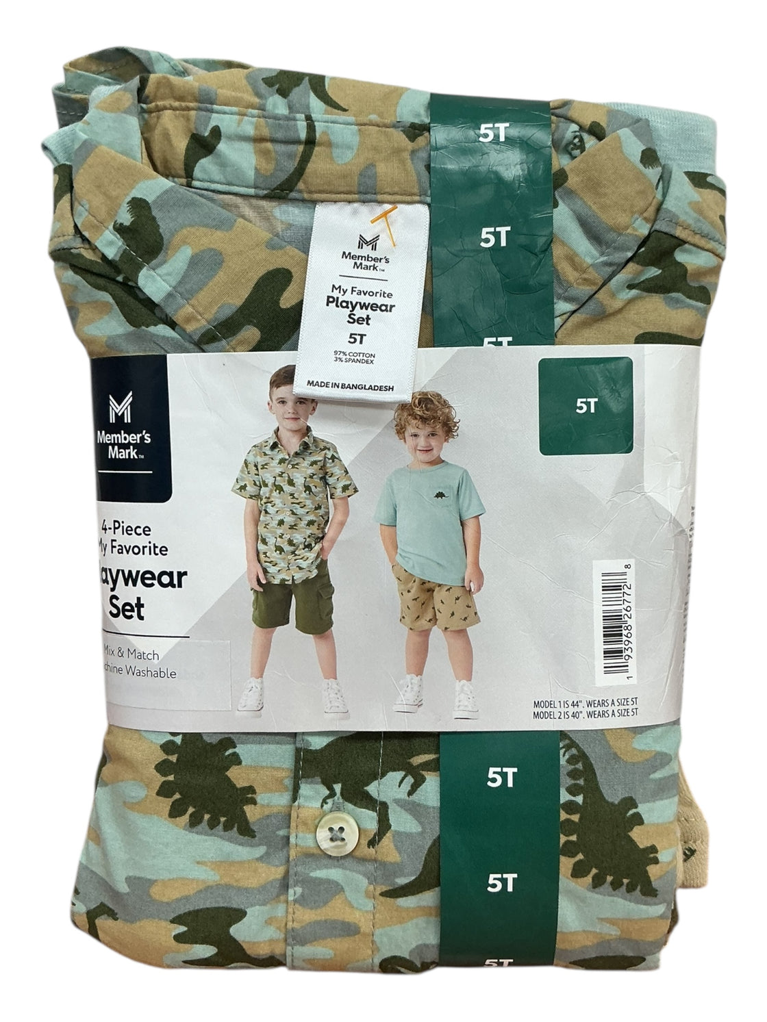 Duo de trrajes para niñ@ 5T (MEMBER´S MARK)