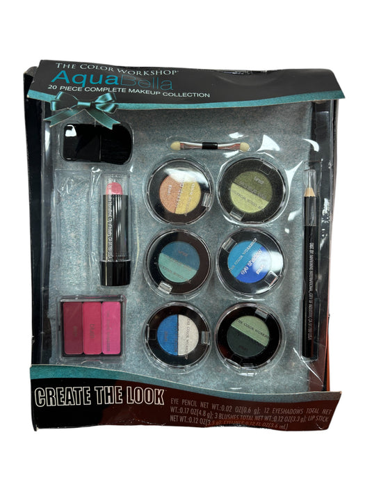 Set de sombras, delineador y labial (AQUABELLA)