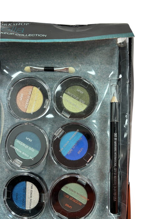 Set de sombras, delineador y labial (AQUABELLA)