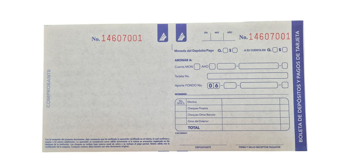 BOLETAS GYT CONTINENTAL